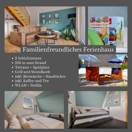 Familienfreundliches Ferienhaus In 5 Min Zum Strand Mit Terrasse Und Kostenlosem Parkplatz 库克斯港 外观 照片