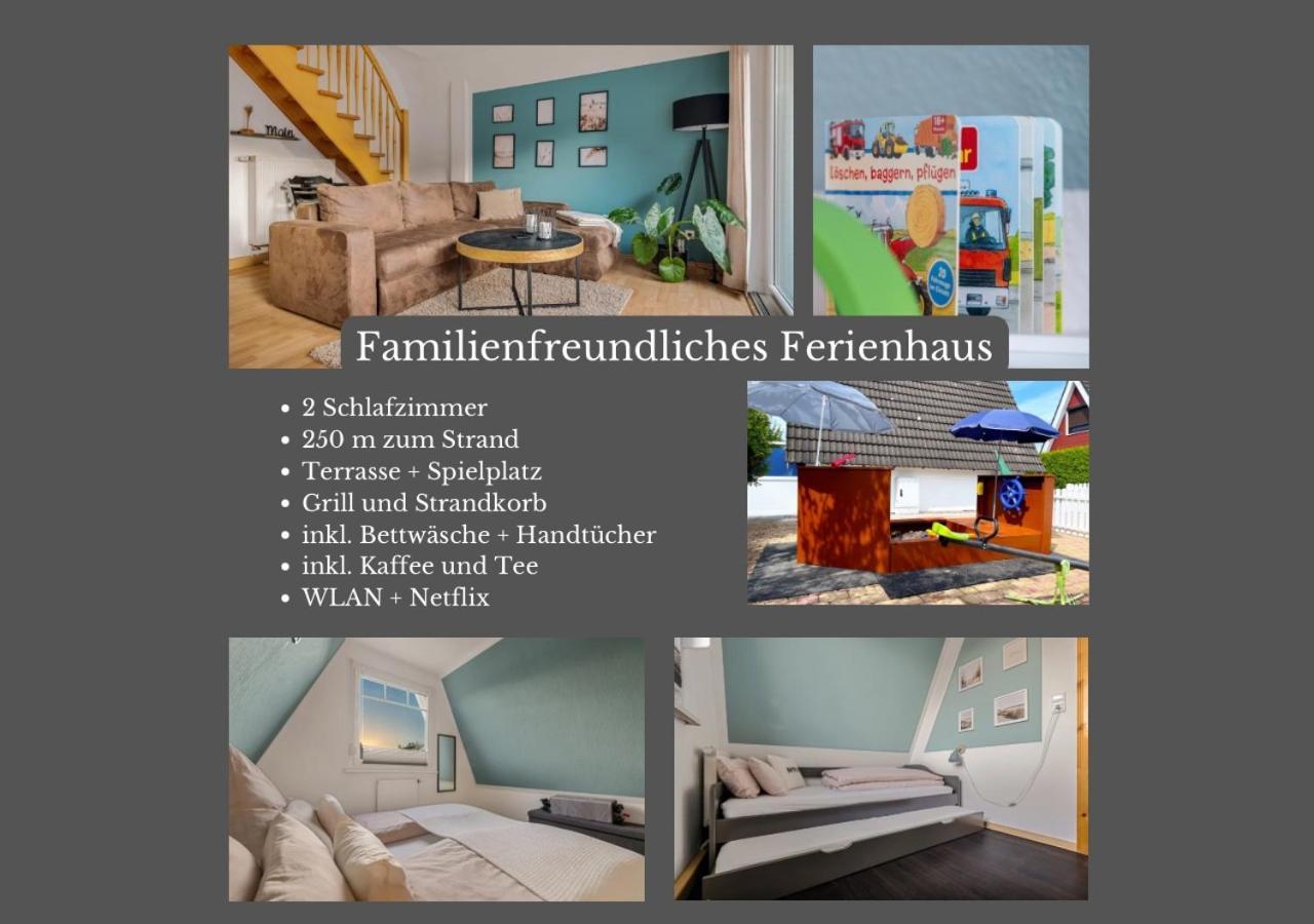Familienfreundliches Ferienhaus In 5 Min Zum Strand Mit Terrasse Und Kostenlosem Parkplatz 库克斯港 外观 照片